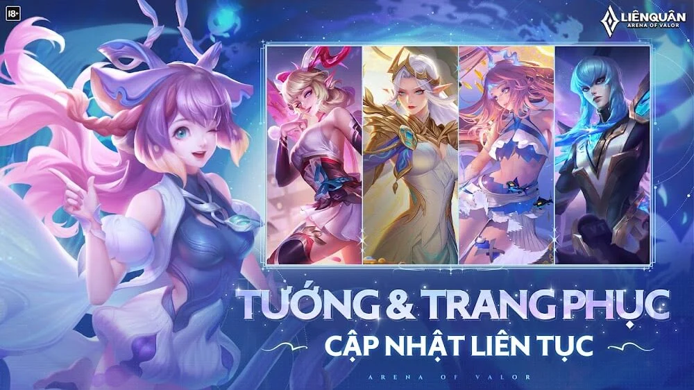 🔰 Garena Liên Quân Mobile v1.48.1.2 – MOD APK | MOBA 5v5 Đỉnh Cao Cho Mobile